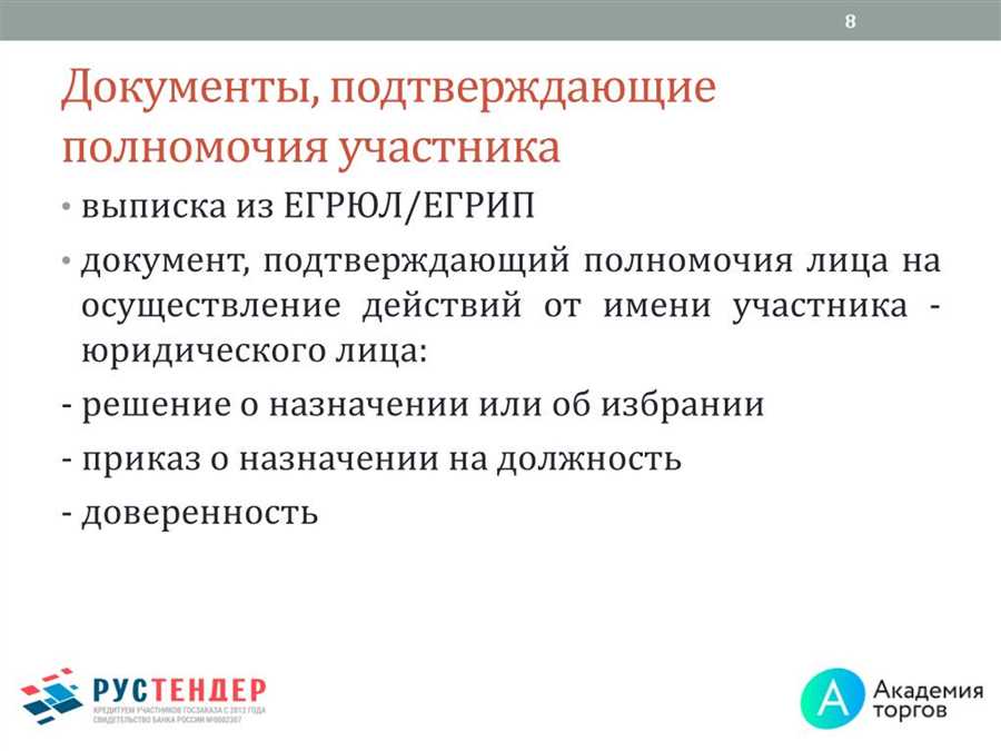 Полномочия законных представителей подтверждены